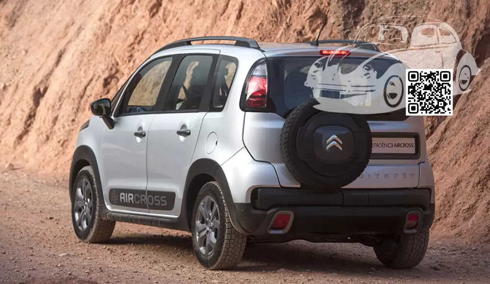 Citroen | C3 AIRCROSS | 611A, 685, 9K, EZR, EZRC, M0ZR - GRIS ALUMINIUM, ARCTIC STEEL, GRIGIO MADREPERLA 1