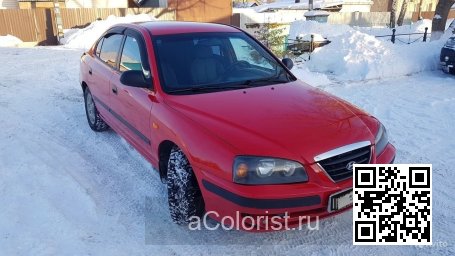 Hyundai | ELANTRA 3 (XD) | VX - SAMBA RED, RALLY RED (СОЛИД) 0