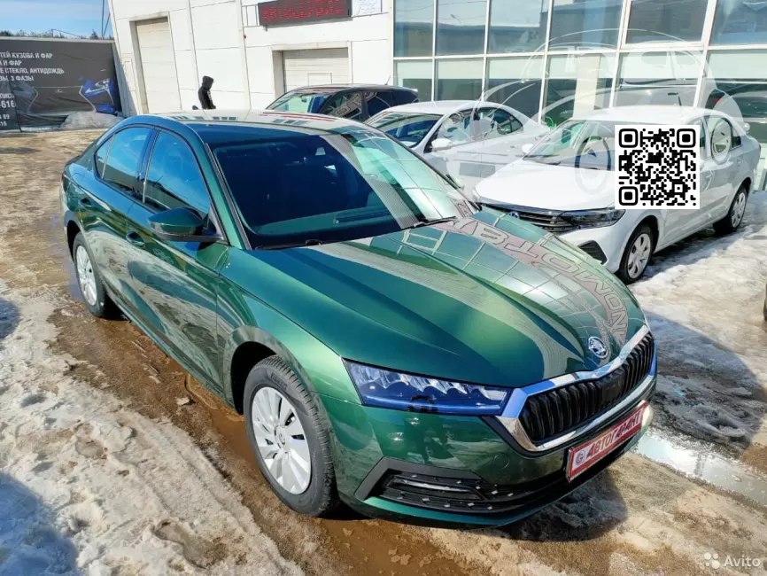 Skoda | OCTAVIA 4 (A8) | LG6Y, 2A, G6Y, 2A2A - EMERALD GREEN, ZELENA EMERALD, VERT EMERAUDE, EMERALD GRUN (RUS) 0