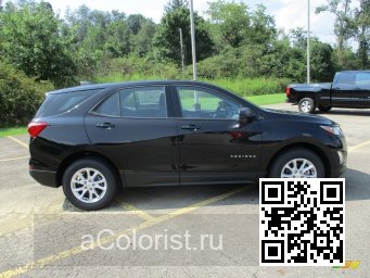 Chevrolet | EQUINOX 3 | GB8, 384A - EBONY TWILIGHT, MINERAL BLACK, BLACK MEET KETTLE, STELLAR BLACK 1