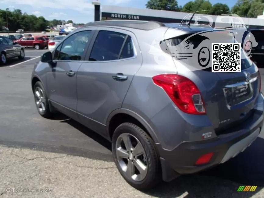 Buick | Encore | GYM, 205V - SATIN STEEL GREY, GRIS ACIER SATINE, SEIDENGRAU, LICHT GRAU, SZARY SATIN STEEL 1