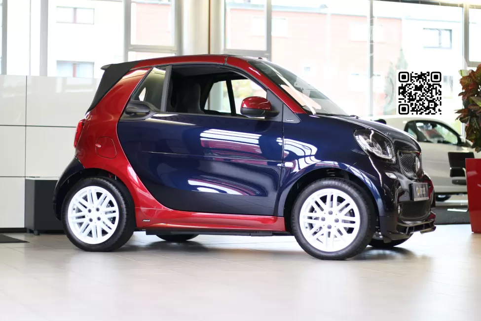 Smart | FORTWOFORTOUR (W453, C453, A453) | 890, 5890 - CAVANSITE BLUE, CAVANSITBLAU, LUNAR BLUE + VELVET RED 1