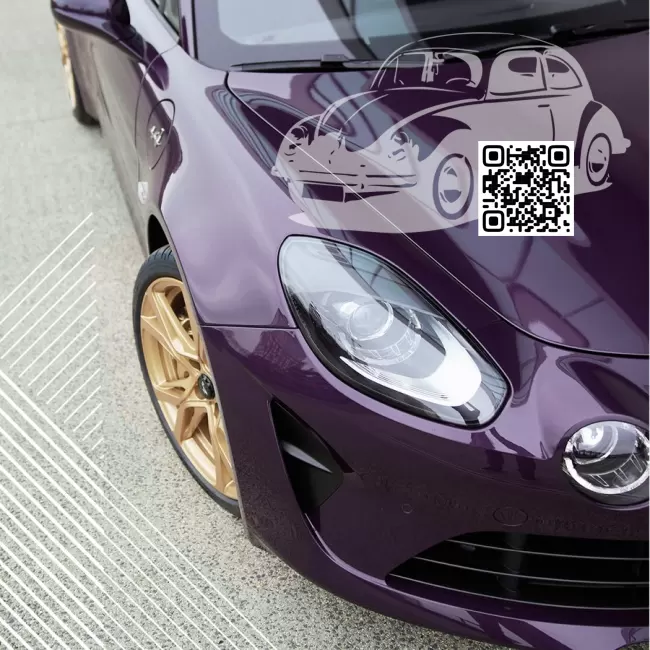 Alpine | A110S | 793 - NOIR TULIPE, TULIPE NOIRE, NOIR TULIPE HERITAGE (A110 S Heritage) 0