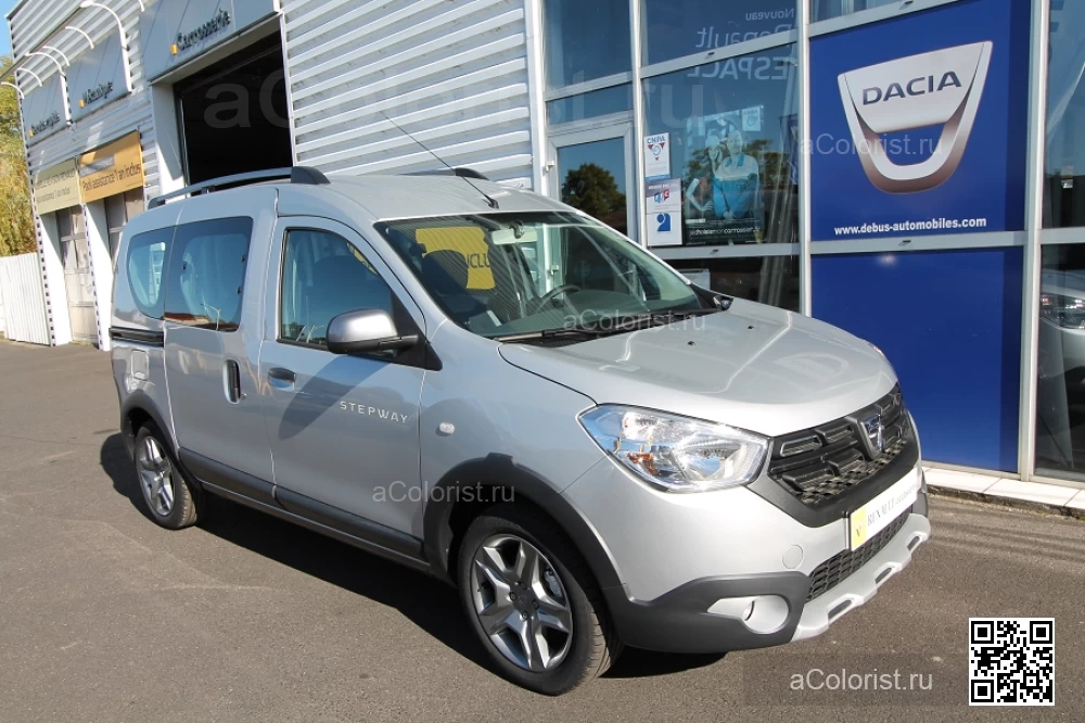Renault | DOKKER | KQA - GRIS HIGHLAND, HIGHLAND GREY, PLATINASTO SIVA, HIGHLAND GRAU 0