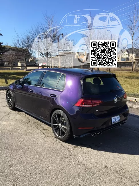 Volkswagen | GOLF 7 | LC4V, 9968 - DARK VIOLET PEARL 1