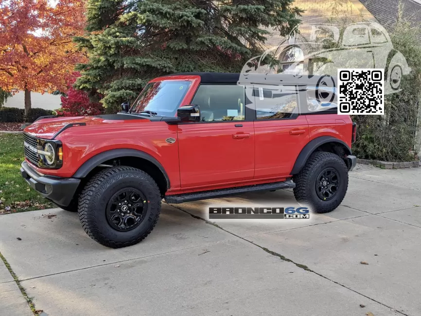 Ford | BRONCO | PQ, 7236, BRQAWWA, BRQA - RACE RED, ROUGE RACING, RACE ROT (СОЛИД) 0