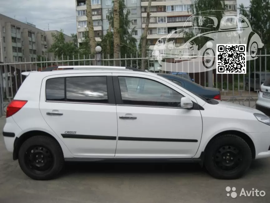 Geely | MK CROSS | WHITE (СОЛИД) 1