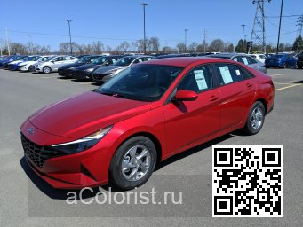 Hyundai | ELANTRA, AVANTE 7 (CN7) | Y2E, EV - FLAME RED, CALYPSO RED (USA) 1