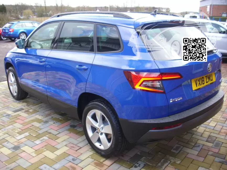 Skoda | KAROQ | LV5F, K4, V5F, K4K4 - ENERGY BLUE, MODRA ENERGY, BLEU ENERGIE, ENERGY BLAU (СОЛИД) 1