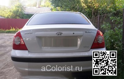 Hyundai | ELANTRA 3 (XD) | NW - NOBLE WHITE, NORDIC WHITE (СОЛИД) 5
