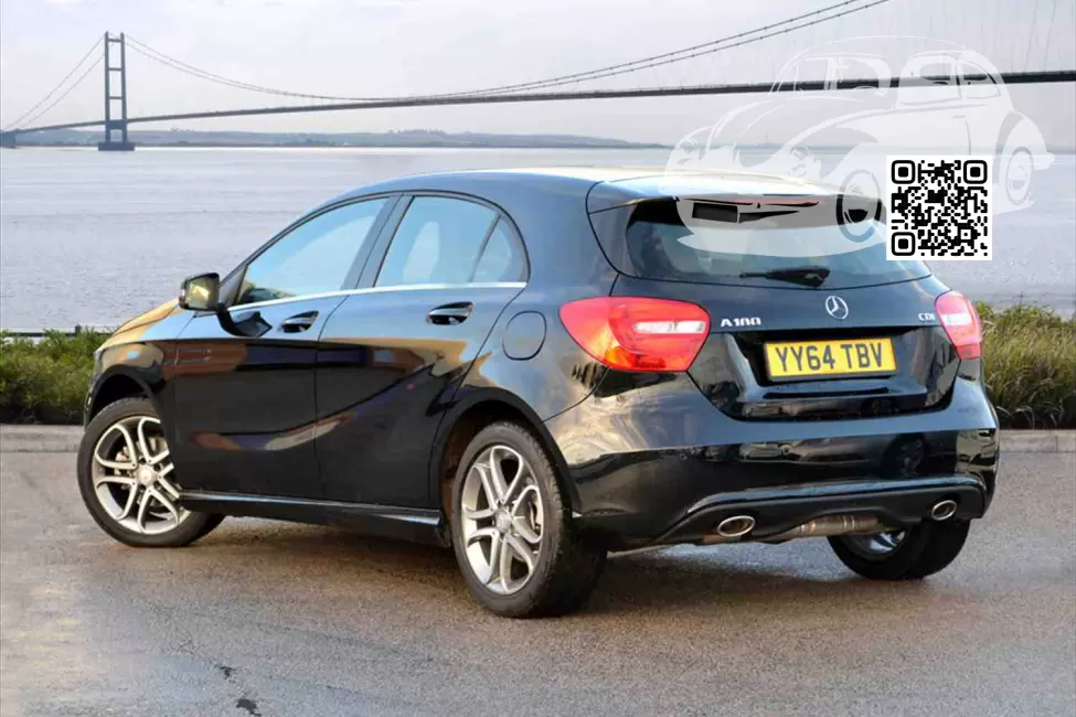 Mercedes | A-Class (W176) | 191, 191U, 9191 - COSMOS BLACK, KOSMOSSCHWARZ 1