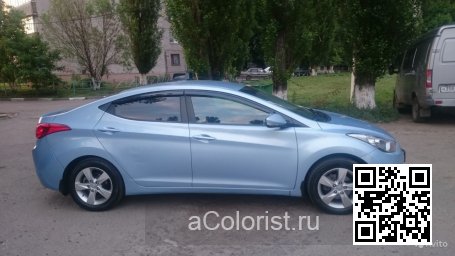 Hyundai | ELANTRA, AVANTE 5 (MD, UD) | N2U - CLEAN BLUE, BLUE SKY 1