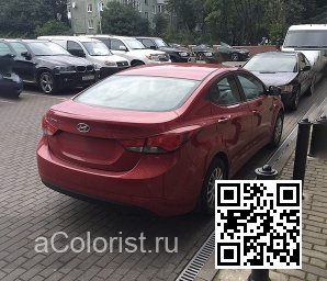 Hyundai | ELANTRA, AVANTE 5 (MD, UD) | PR2 - SCARLET RED, FIERY RED 2