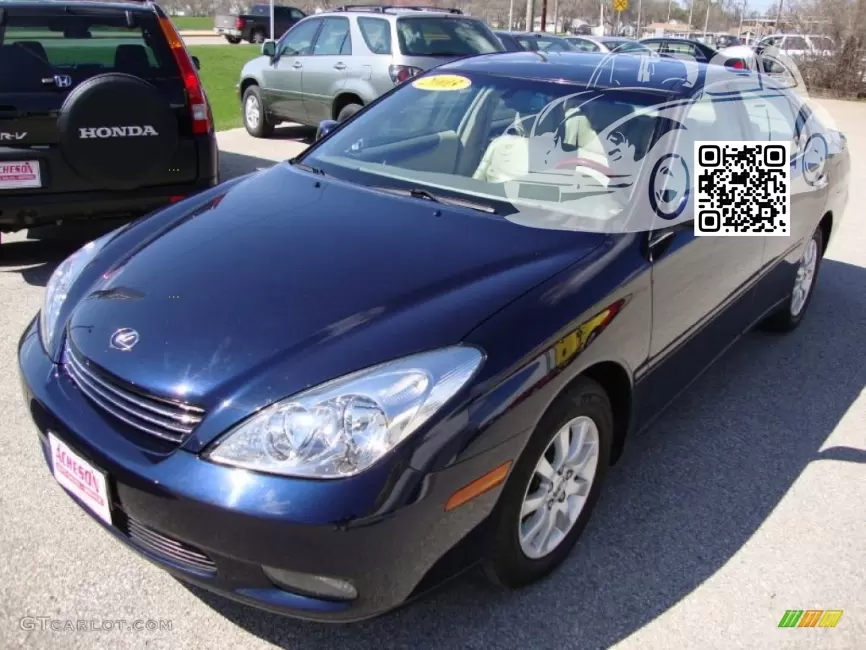 Lexus | ES 4 (XV30) | 8P8 - DARK BLUE, DARK BLUE MICA, BLUE ONYX PEARL (2002-2006) 0