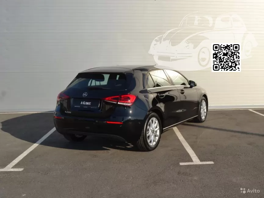 Mercedes | A-Class (W177) | 696, 696U, 9696 - NIGHT BLACK, NACHTSCHWARZ UNI, NOIR (СОЛИД) 1