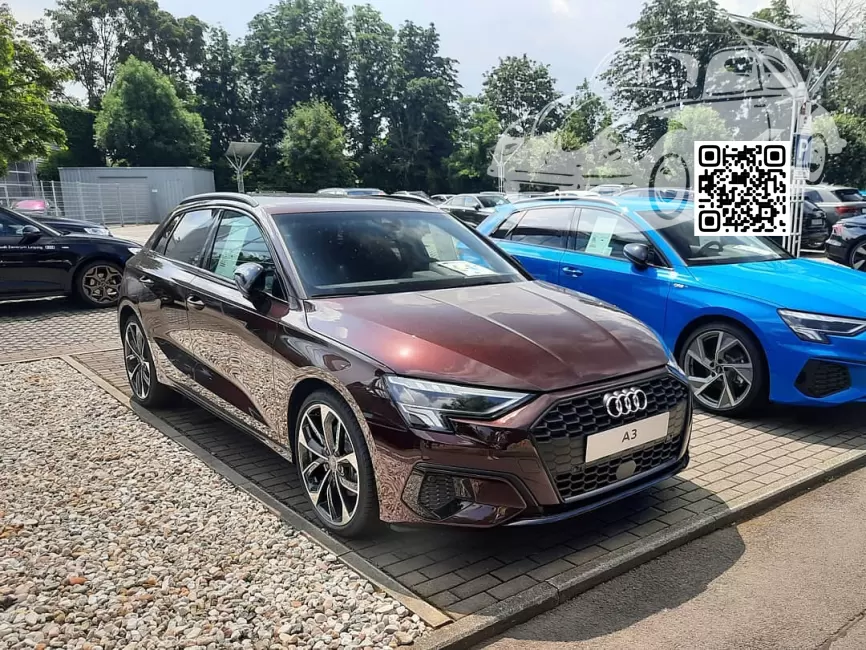 Audi | A3, A3 Sportback IV (8Y) | Y4S, LY4S, 3A, 3A3A - SHIRAZ RED, SHIRAZROT 0