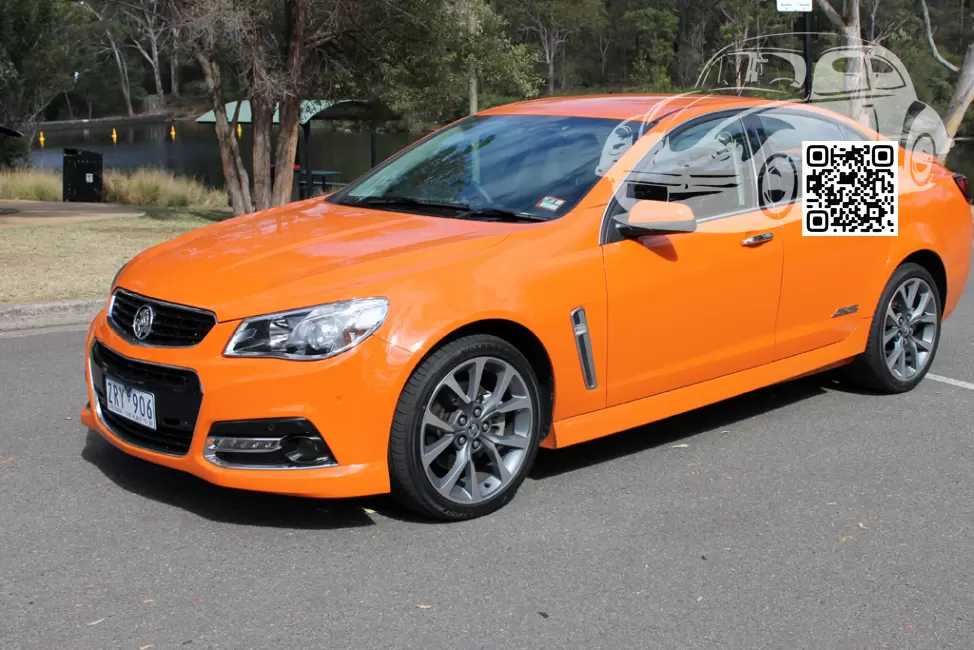 Holden | COMMODORE SS (VF) | GWQ, 187V - FANTALE ORANGE (СОЛИД) 0