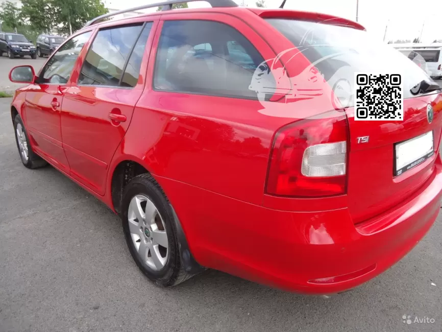 Skoda | OCTAVIA 2 (1Z, A5) | 8151, 8T, LF3K, 8T8T - CORRIDA RED (СОЛИД) 1