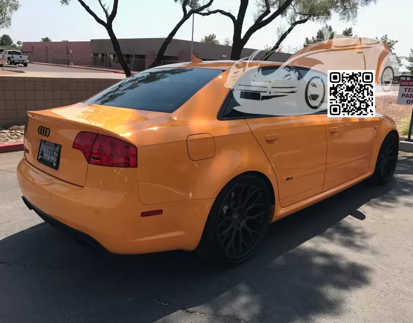 Audi | A4,S4,RS4 (B7, 8E, 8H) | Y2B, LY2B, X3, X3X3 - PAPAYA ORANGE, PAPAYAORANGE (СОЛИД) 1