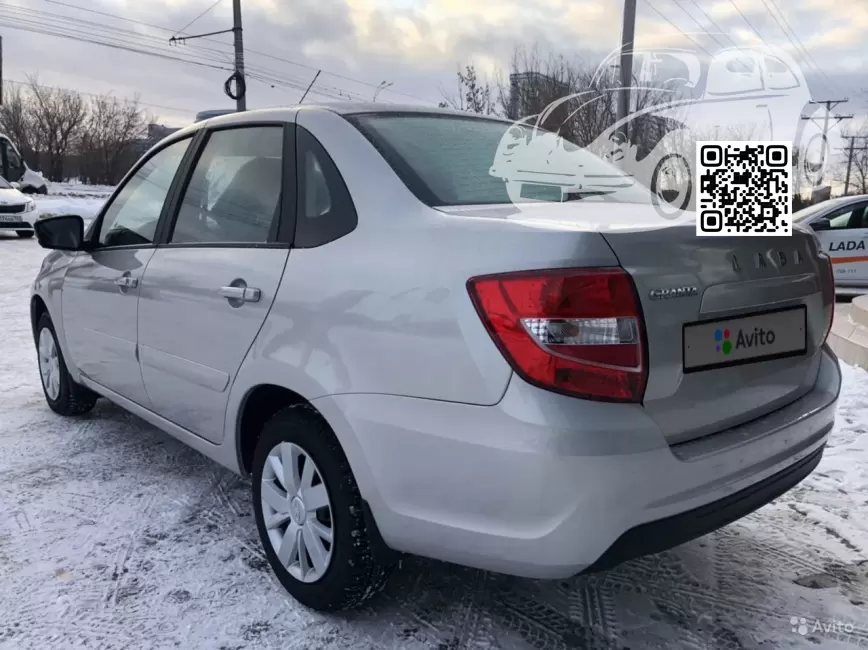 Lada | GRANTA (FL) | 691 - ПЛАТИНА, PLATINA 1