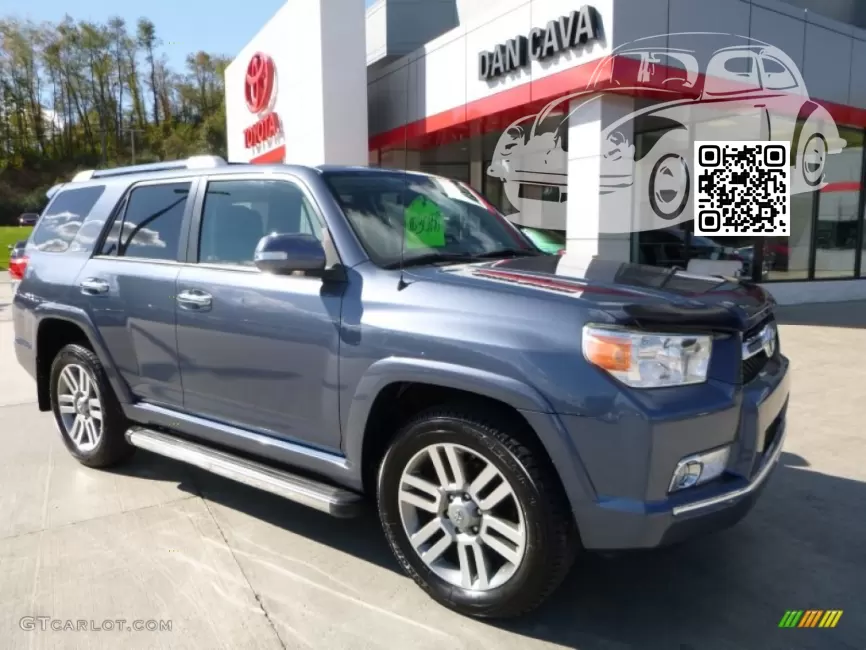 Toyota | 4RUNNER 5 (N280) | 8V5 - GREYISH BLUE, SHORELINE BLUE PEARL 1
