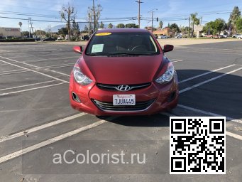 Hyundai | ELANTRA, AVANTE 5 (MD, UD) | RER, TR, TR2 - VENETIAN RED 1