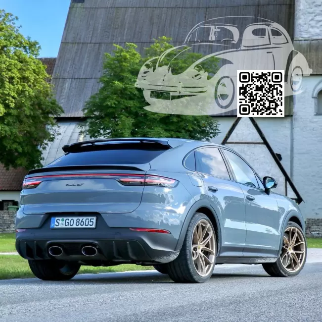 Porsche | CAYENNE COUPE | U0, M7K, LM7K, U0U0 - ARCTIC GREY, ARKTIKGRAU (СОЛИД) (Cayenne Turbo GT) (с 2021) 1