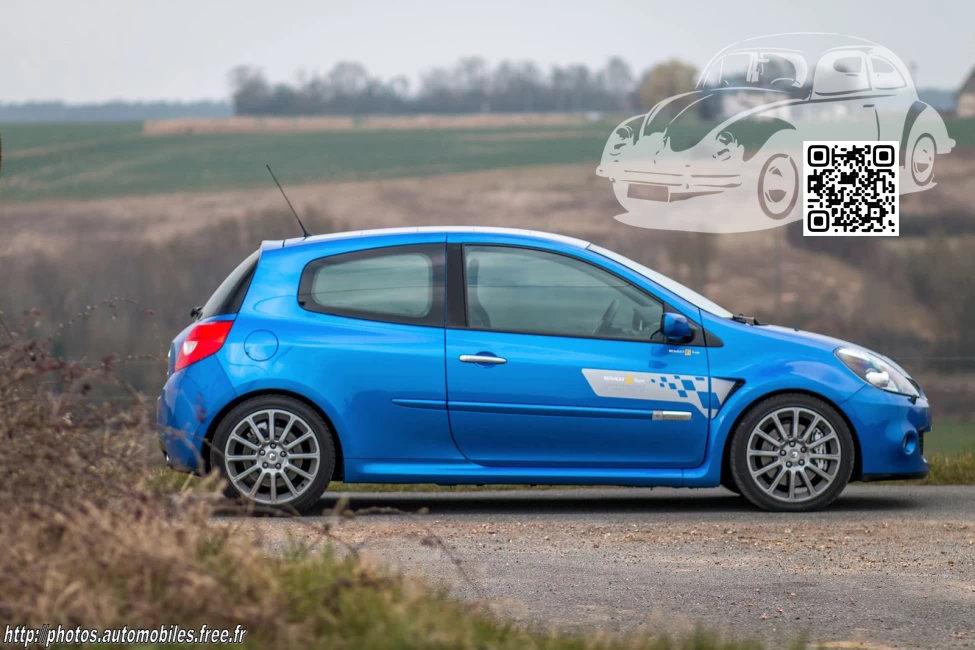 Renault | CLIO 3 (BR, CR, SB, SR) | RNC - BLEU MONACO, ALBI BLUE 1