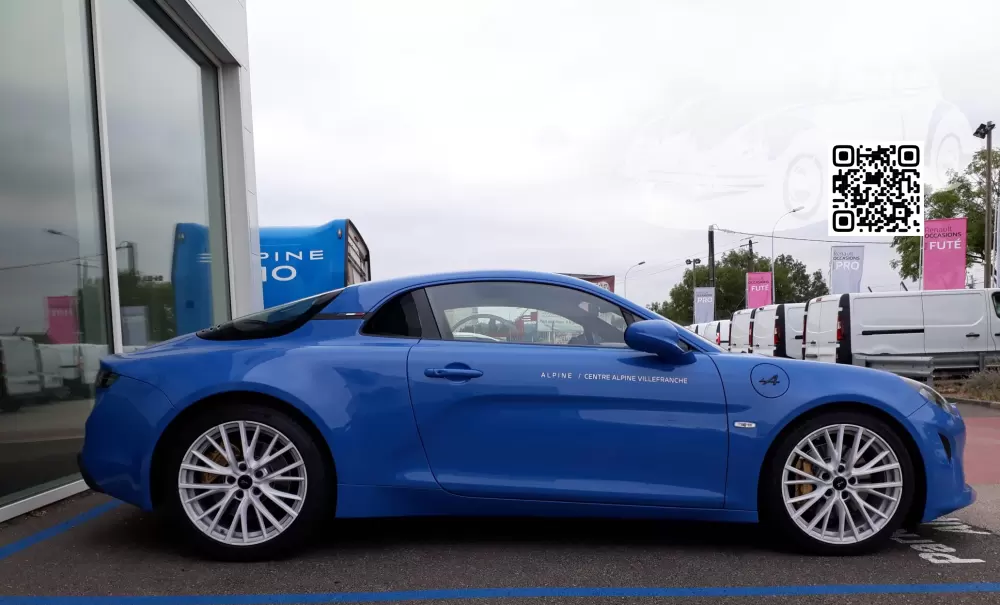 Alpine | A110S | 418 - BLEU DE FRANCE, BLEU DE FRANCE HERITAGE (СОЛИД) (A110 S Heritage) 1