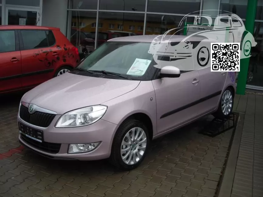 Skoda | FABIA 2 | 9498, LF4Y, F4Y - FIALOVA LAVENDER, SWEET VIOLET, LAVENDER VIOLETT 0