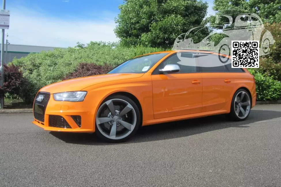 Audi | A4, S4, RS4 (B8, 8K) | LD2C - MAGMA ORANGE, MAGMAORANGE (СОЛИД) 1