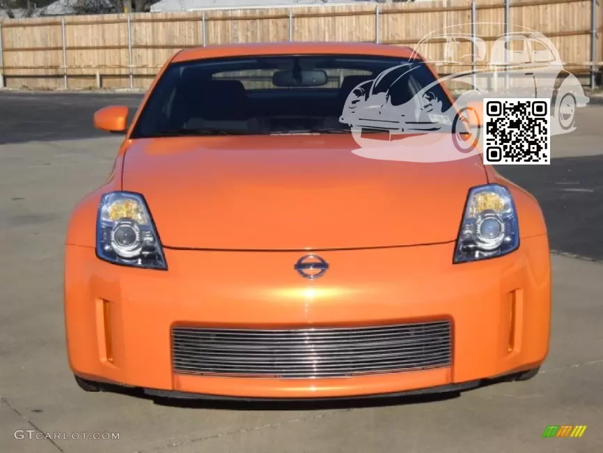 Nissan | 350Z, FAIRLADY Z (Z33, HZ33) | A53 - ORANGE, SOLAR ORANGE 1