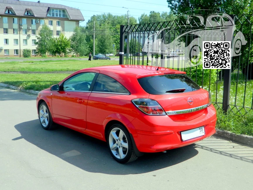 Opel | ASTRA (H) | 79U, 547, GQY, G0A - MAGMA RED, MAGMAROT, FLAME RED (СОЛИД) 1