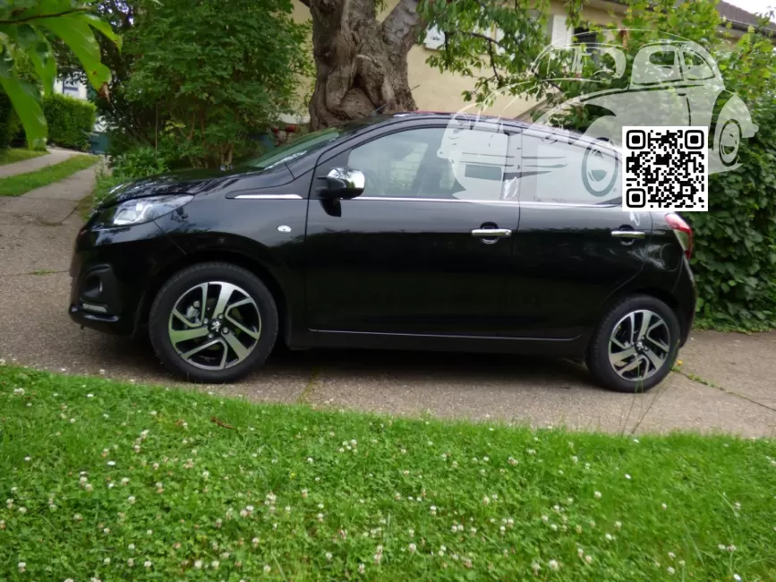Peugeot | 108 | XZ, EXZ, M0XZ – NOIR CALDERA, CALDERA BLACK, CALDERA SCHWARZ 1