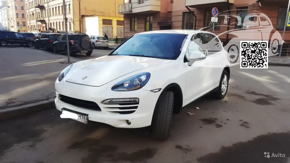Porsche | CAYENNE 2 (92A, 958) | R6, LR9A - SAND WHITE, SAND CAMPANELLA WEISS (СОЛИД) 0