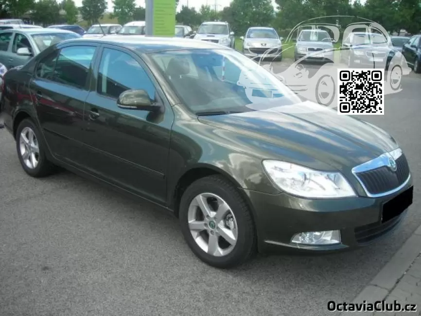 Skoda | OCTAVIA 2 (1Z, A5) | 9639, F6V, LF6V - KHAKI GREEN, ZELENA KHAKI 0