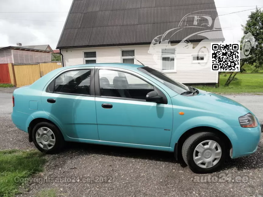 Chevrolet | AVEO (T200, T250) | 03U - AQUA GREEN 0