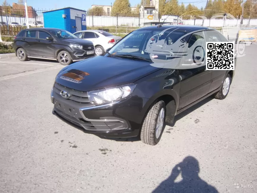 Lada | GRANTA (FL) | 672 - ЧЕРНАЯ ПАНТЕРА, BLACK PANTERA (СОЛИД) 0