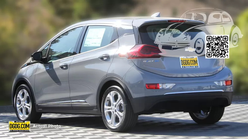 Chevrolet | BOLT EV | GNO, 633D - BARB WIRE, SLATE GRAY METALLIC (с 2019) 1