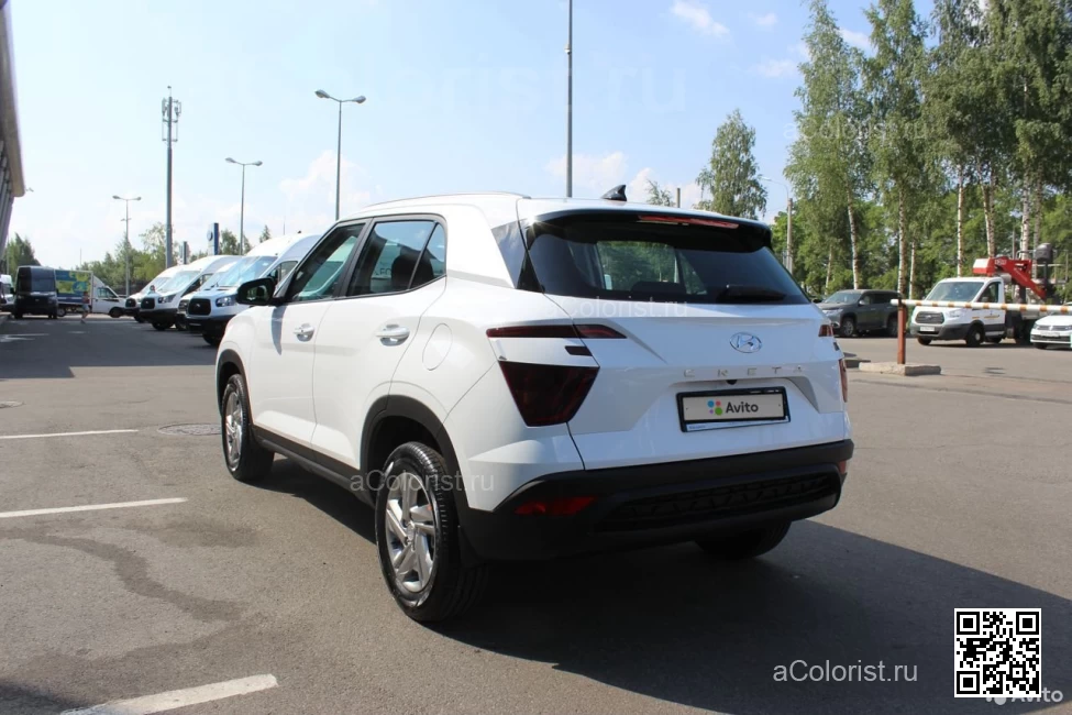 HYUNDAI | CRETA 2 | SAW - ATLAS WHITE (СОЛИД) (с 2021) 1