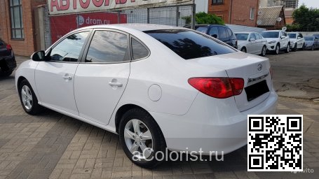 Hyundai | ELANTRA, AVANTE 4 (HD) | 7F - CRYSTAL WHITE, CAPTIVA WHITE (СОЛИД) 3
