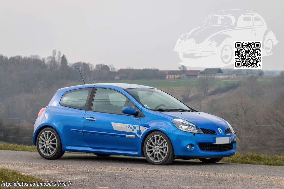 Renault | CLIO 3 (BR, CR, SB, SR) | RNC - BLEU MONACO, ALBI BLUE 0