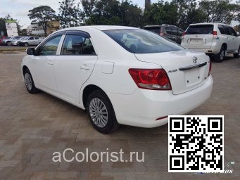 TOYOTA | ALLION, PREMIO II (T260, NZT260, ZRT260, ZRT261, ZRT265) | 040 - SUPER WHITE, PURE WHITE, SCHNEEWEISS (СОЛИД) 2