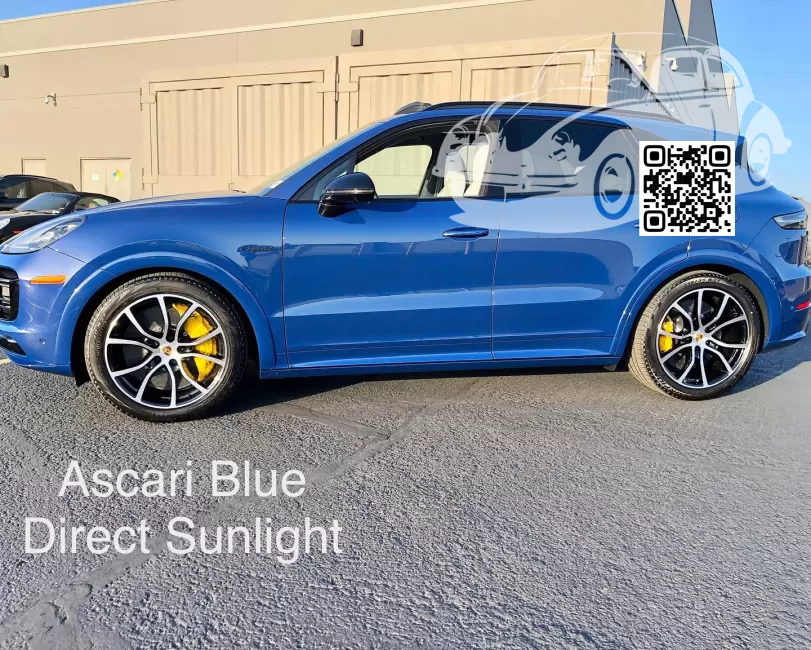 Porsche | CAYENNE 3 (9Y0, 9YA, 9Y3, PO536) | 9W, X5F, LX5F, 9W9W - ASCARI BLUE, ASCARIBLAU (Audi colors) 1