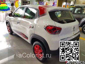 Renault | KWID (BW) | QM1 - POLAR WHITE, ARCTIC WHITE, BRILLIANT WHITE, COOL WHITE (СОЛИД) 3