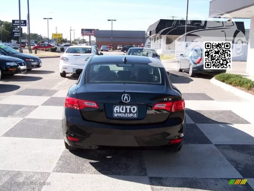 Acura-ILX (DE1/2/3)-NH731P - CRYSTAL BLACK (2013-2018) 3