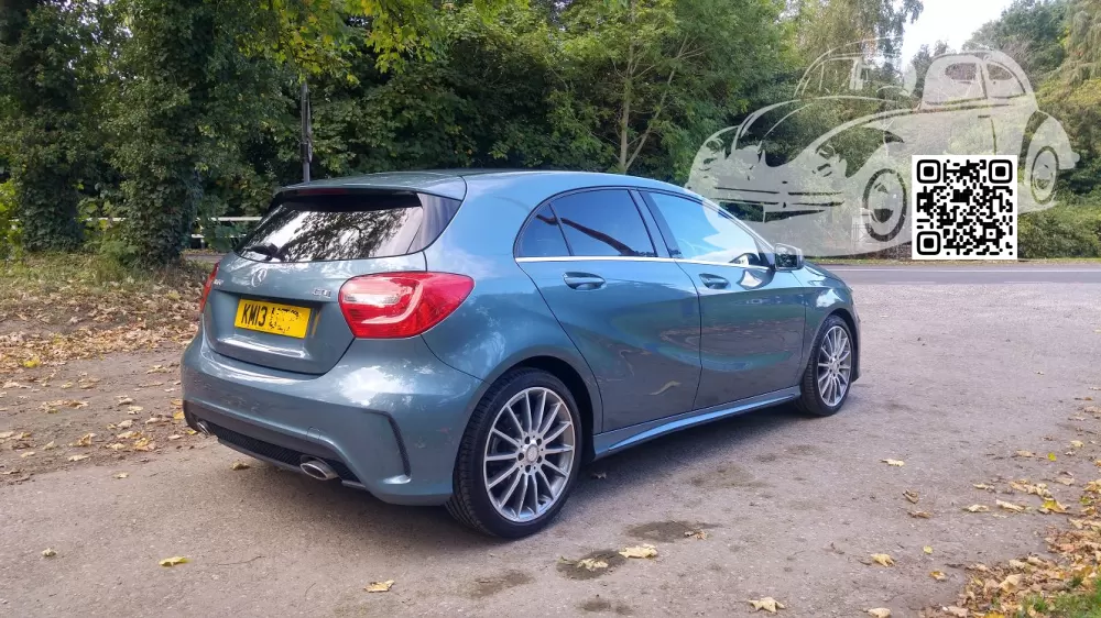 Mercedes | A-Class (W176) | 894, 894U, 5894 - UNIVERSAL BLUE, UNIVERSUMBLAU, UNIVERSE BLUE 1