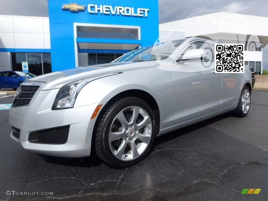 Cadillac | ATS | GAN, 636R, 17 - SWITCHBLADE SILVER, QUICKSILVER, SILVER ICE, RADIANT SILVER 1