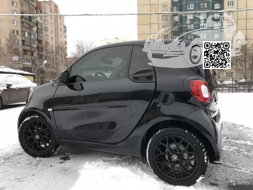 Smart | FORTWO, FORTOUR (W453, C453, A453) | ECN, ECA, EN4 - NOIR BLACK, BLACK (СОЛИД) 1