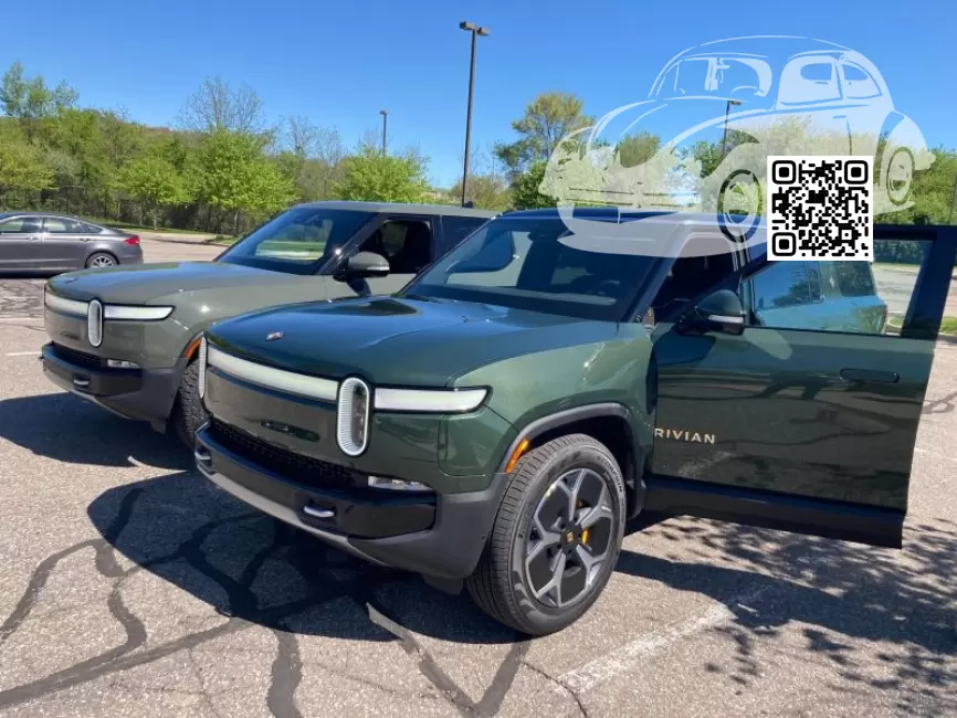 Rivian | R1S | EXP006 - ADIRONDACK GREEN, FOREST GREEN 0